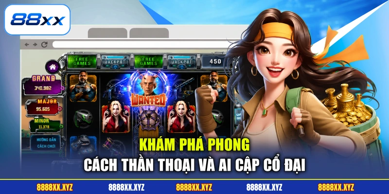 Khám phá phong cách thần thoại và Ai Cập cổ đại